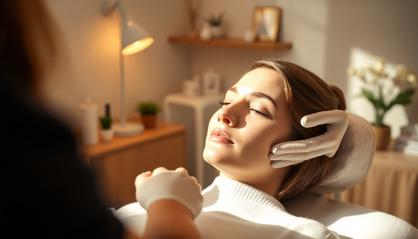 Patient receiving a Fett-weg Spritze at an aesthetic clinic, showcasing professional care and modern techniques.