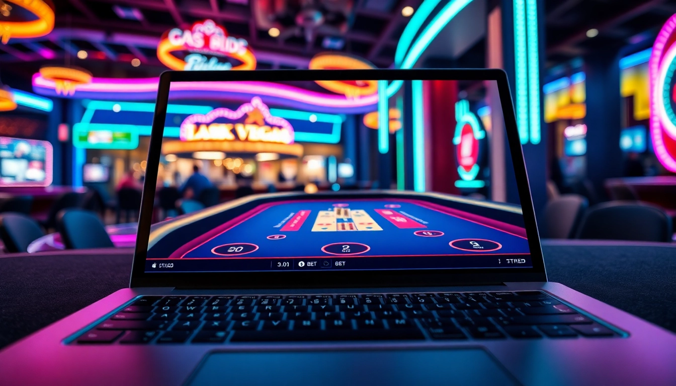Experience the thrill of an online casino Singapore with vibrant gaming options and a captivating interface.