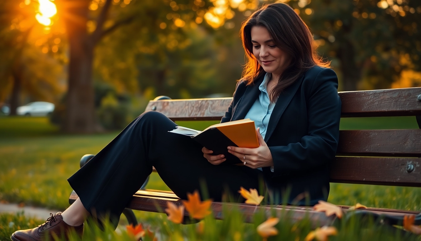 Reflecting on memories helps when dealing with grief, captured in a tranquil park setting.