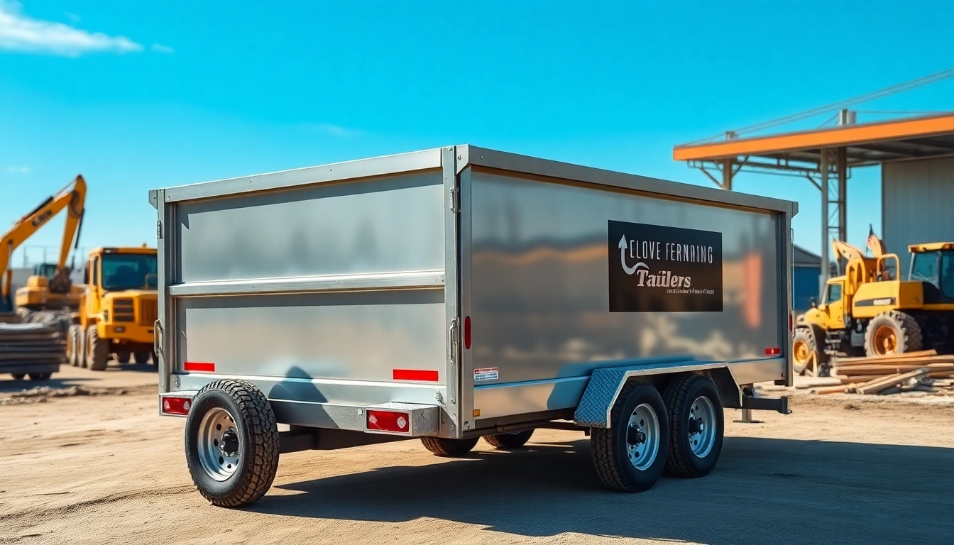Quality Dumpster Trailers for Sale: Heavy-Duty Solutions for Your Hauling Needs