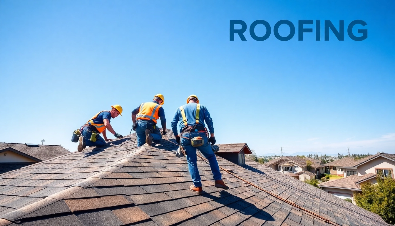 Roofing companies Vancouver Wa team installing roofs skillfully and professionally.