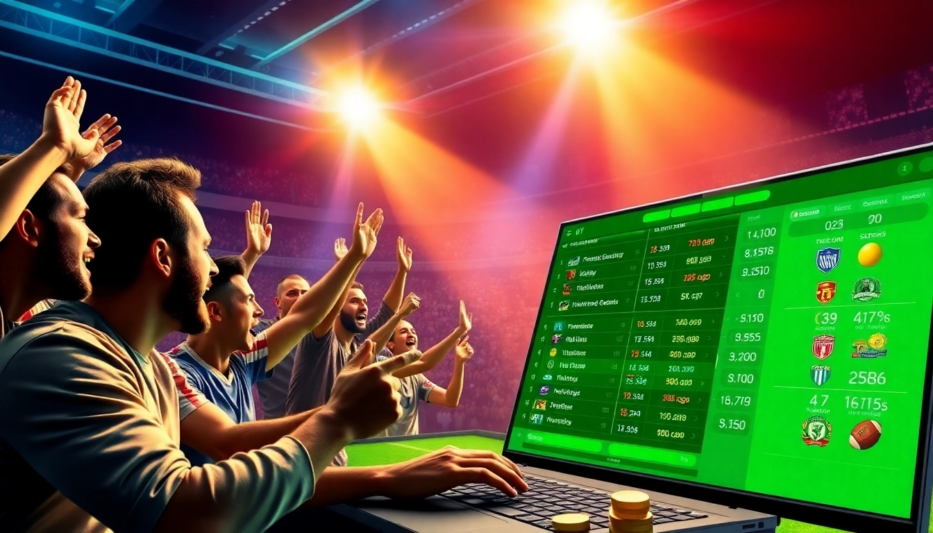 Engage in action-packed mix parlay betting with thrilling football matches and vibrant graphics.