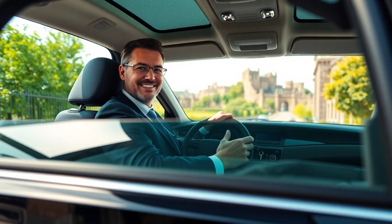 Efficient Glasgow and Edinburgh transfers showcasing professional service and luxury travel experience.