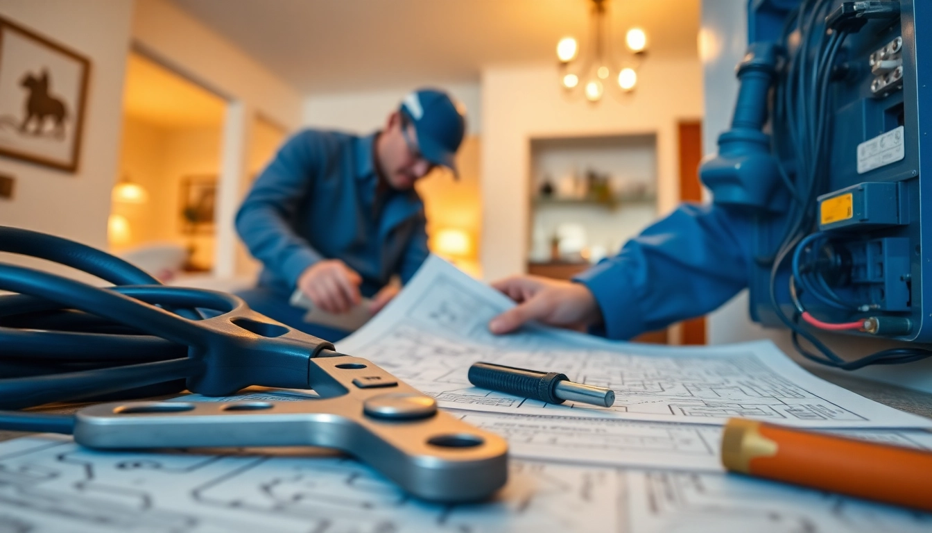Electrician focusing on complex wiring as an Electrical Contractor Clearwater in a Clearwater home.