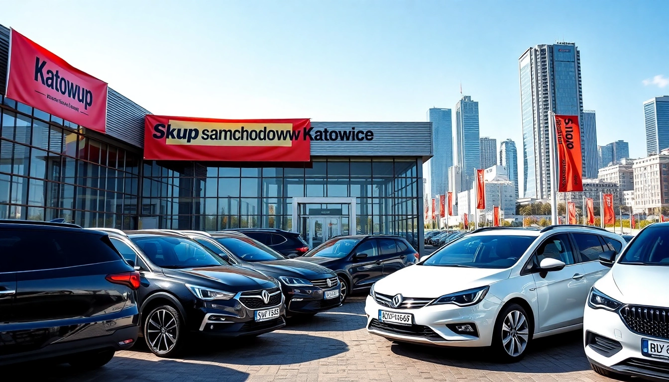 Skup samochodów Katowice - Profesjonalne połączenie dżejżli bazy pojazdów na ulicach Katowic.