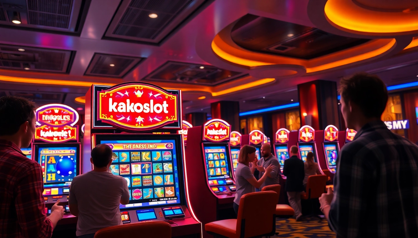 Menangkan permainan di kaikoslot dengan mesin slot yang penuh warna dan suasana kasinonya yang energik.