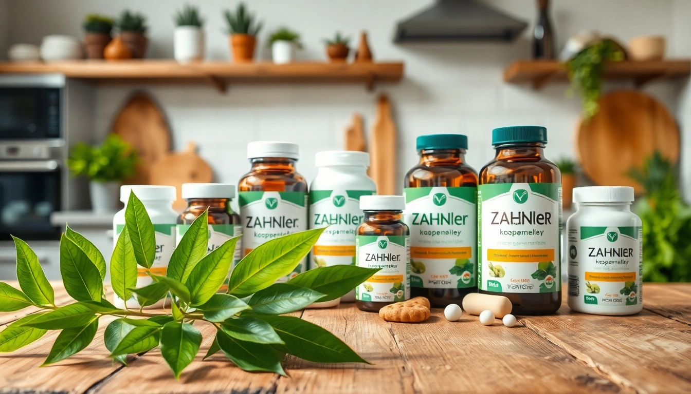 Zahler kosher supplements showcased with vibrant plant elements for a health-focused lifestyle.