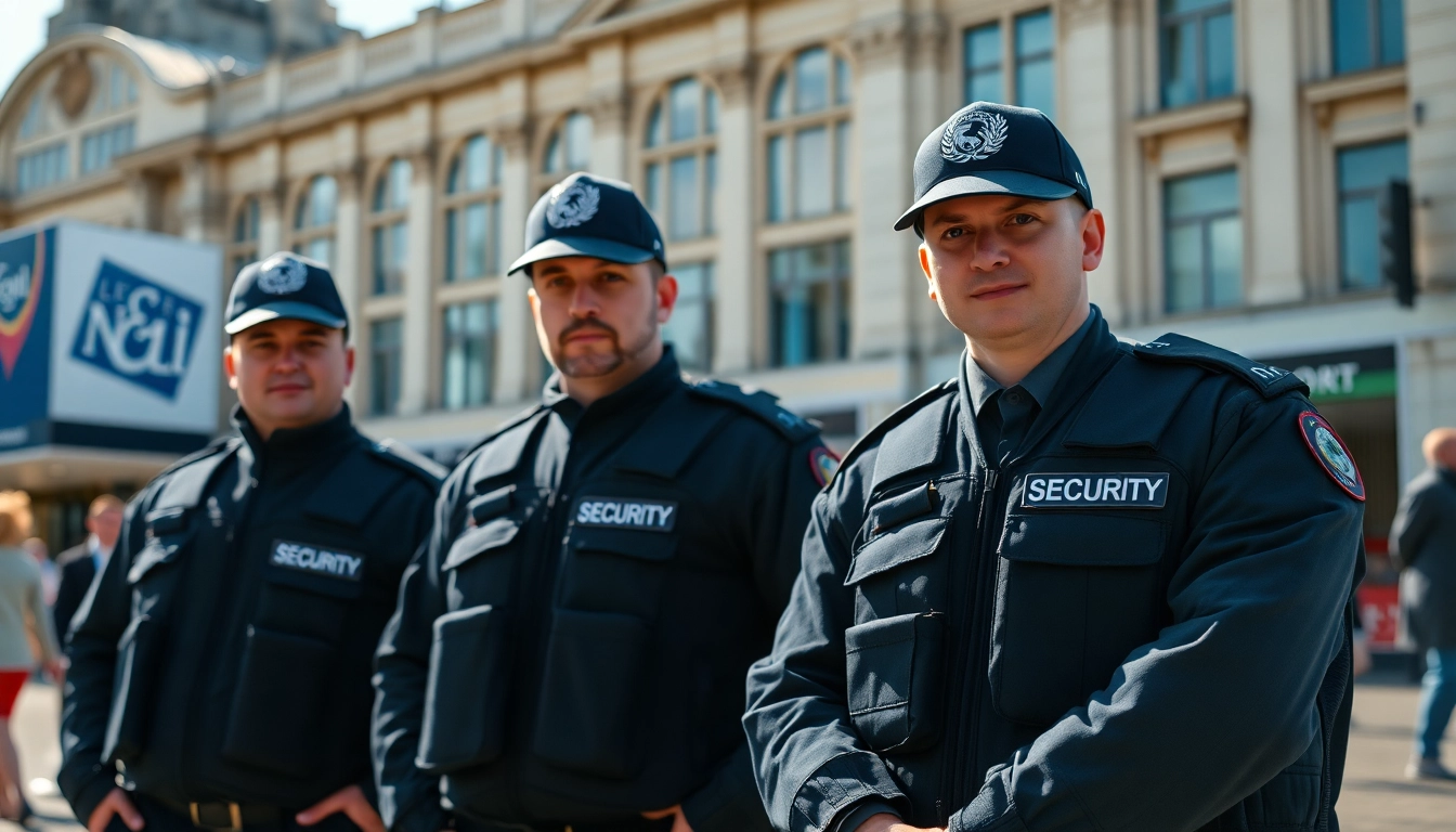 Security Guards Liverpool showcase safety and professionalism in an urban setting