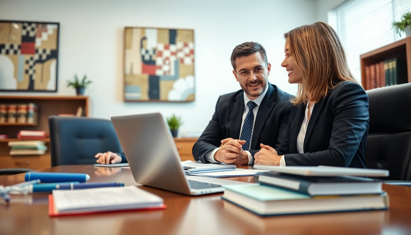 Consultation with Maryland Workers Comp Lawyers in a professional office setting