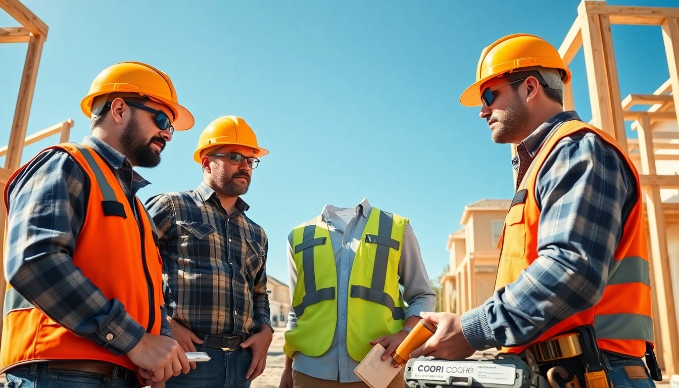 Builders at work showcasing teamwork for the Texas association of builders