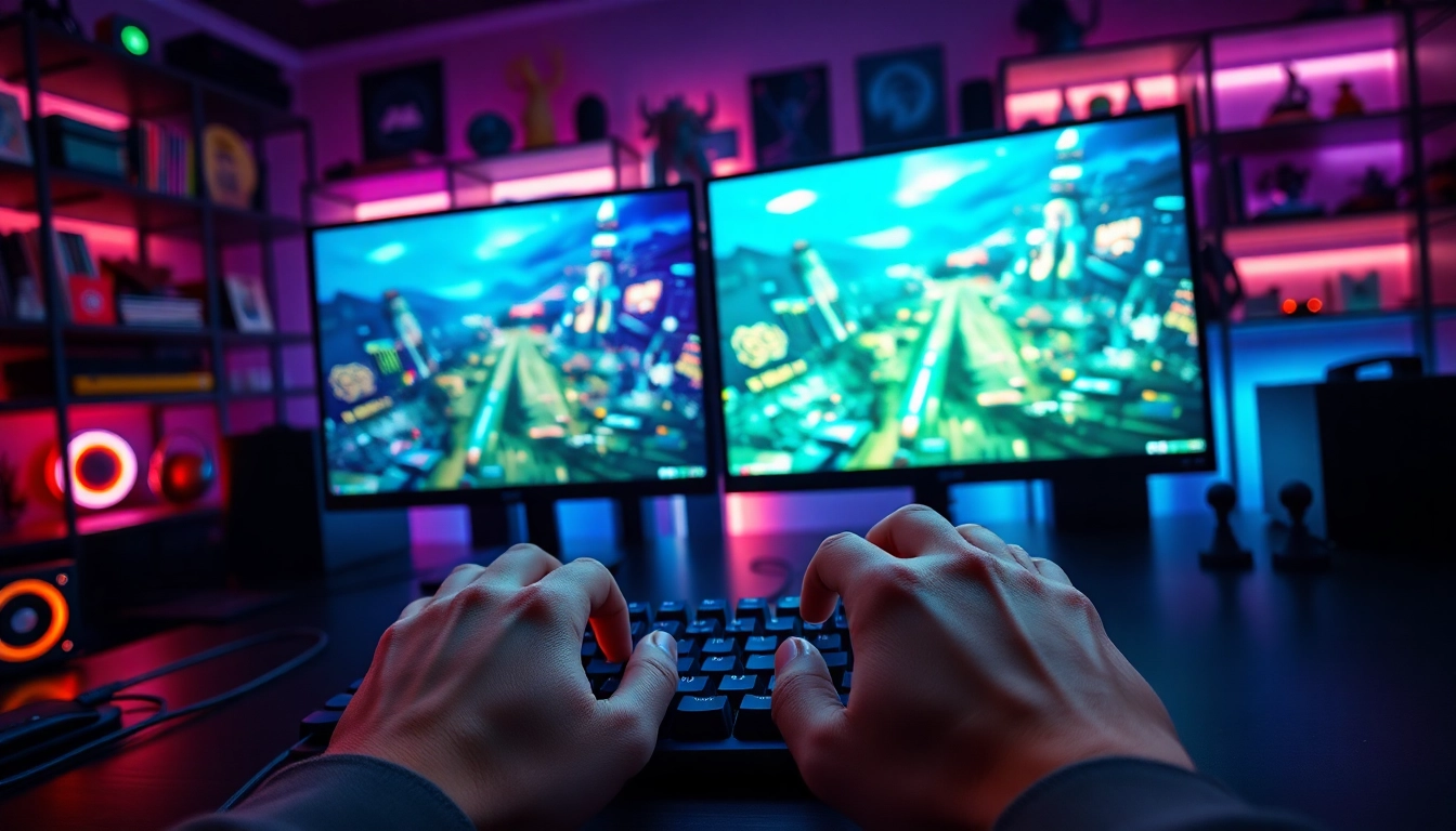 Mild88 menunjukkan pengalaman gaming yang mendebarkan dengan setup modern.