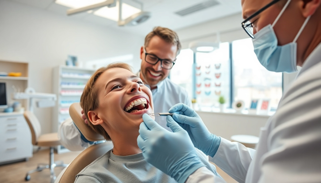 Transforming smiles with braces Myrtle Beach in a modern orthodontic office setting.